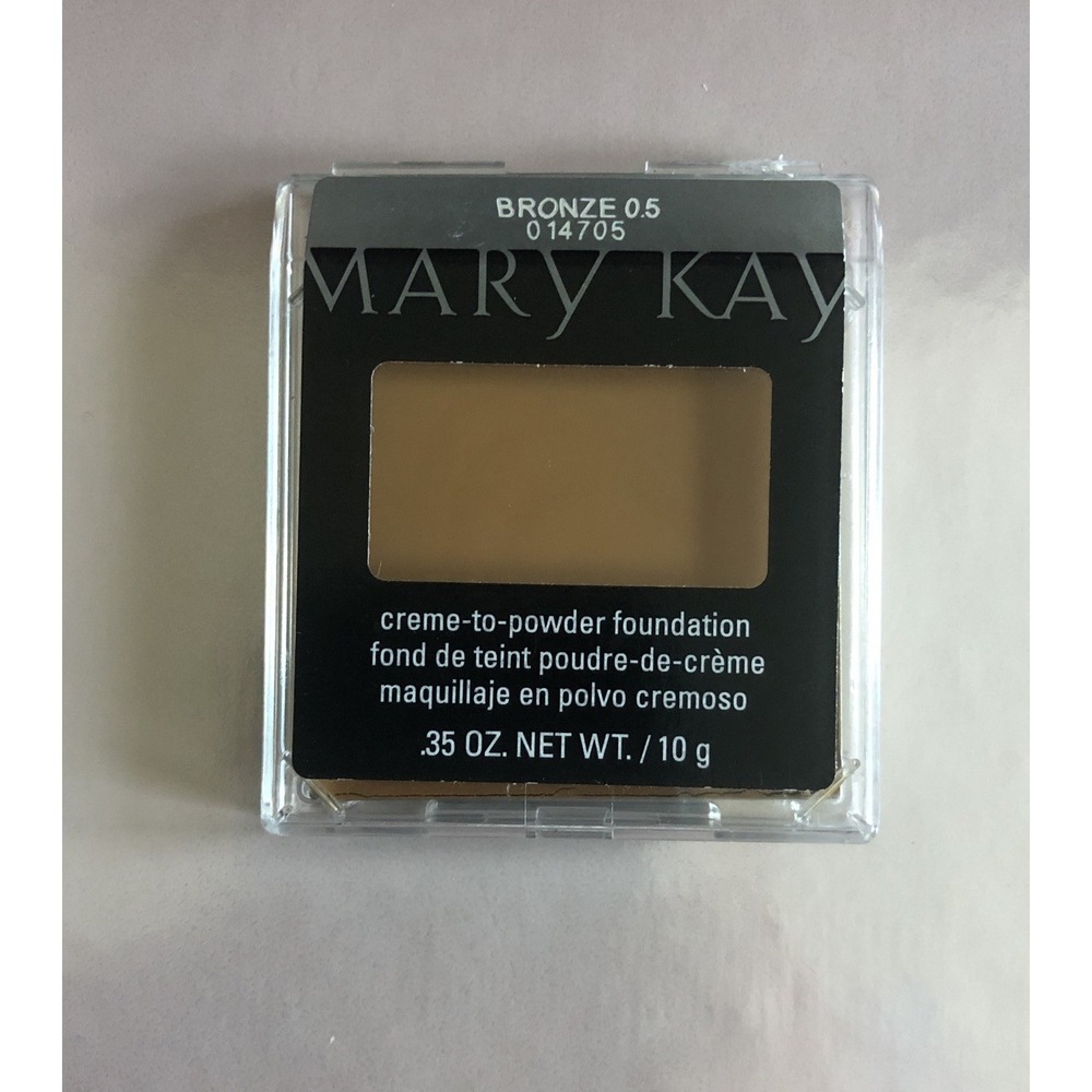 Mary Kay Creme-To-Powder Foundation Bronze 0.5 #014705 .35 oz. NEW Discontinued